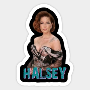 Halsey Sticker